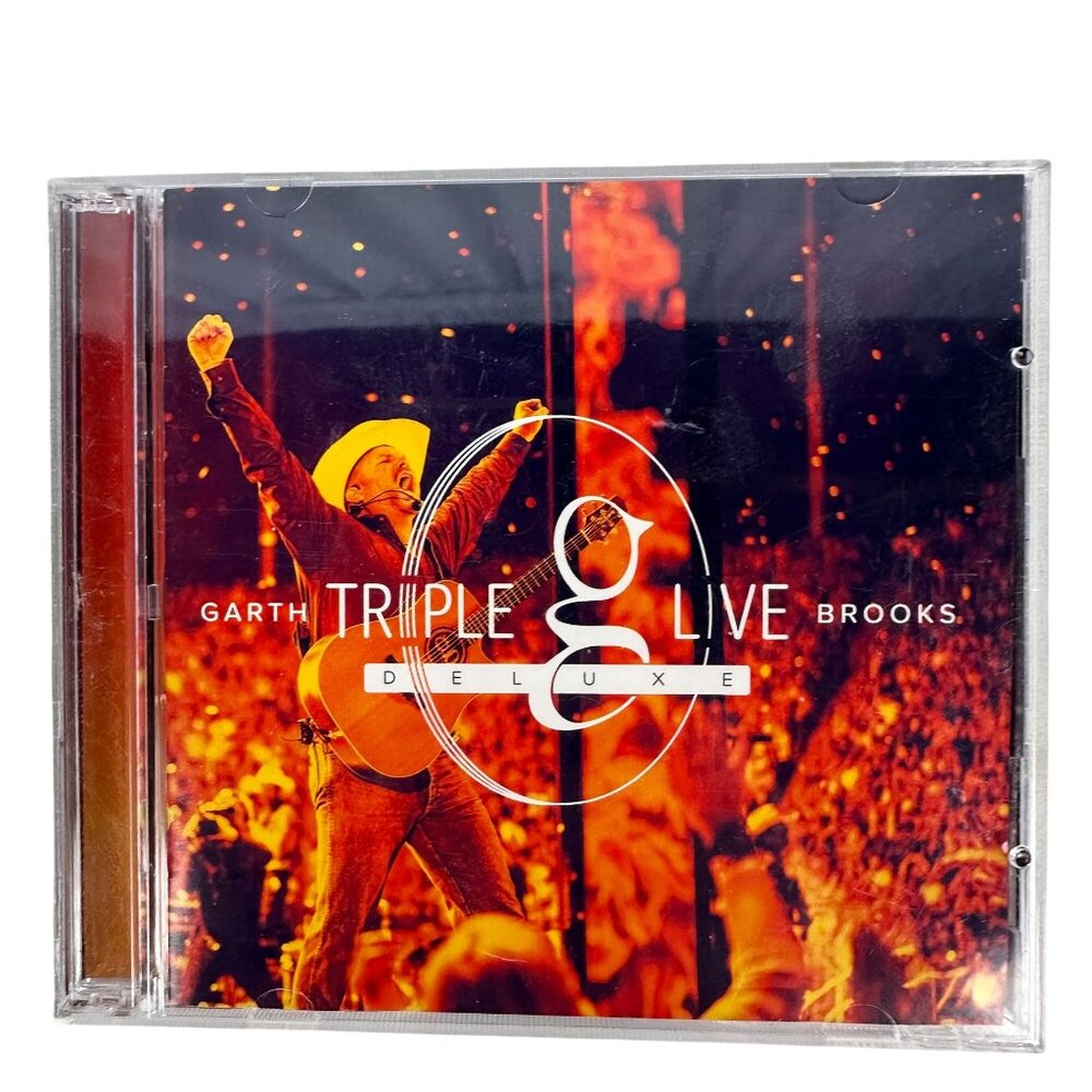 Garth Brooks Triple Live Deluxe CD Album 3-Disc Country Music 2019 Pearl Records